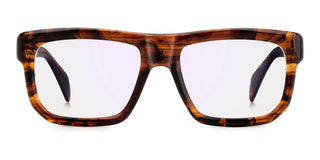 David Beckham Db 7137 Men Havana Rectangle Eyeglasses