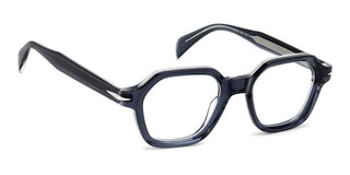 David Beckham Db 7140 Men Blue Geometric Eyeglasses