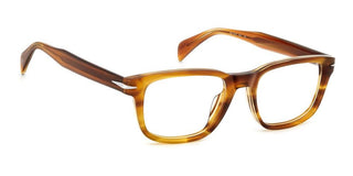 David Beckham Db 7141/f Men Havana Rectangle Eyeglasses