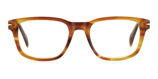 David Beckham Db 7141/f Men Havana Rectangle Eyeglasses