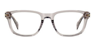 David Beckham Db 7141/f Men Grey Rectangle Eyeglasses