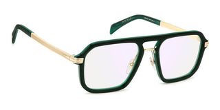 David Beckham Db 7142 Men Green Squared Eyeglasses