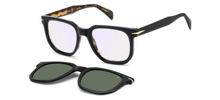 David Beckham Db 7143/c Men Havana Squared Sunglasses