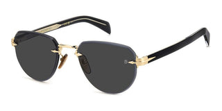 David Beckham Db 7144/s Men Gold Pilot Sunglasses