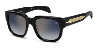 David Beckham Db 7146/s Men Black Squared Sunglasses