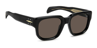 David Beckham Db 7146/s Men Black Squared Sunglasses