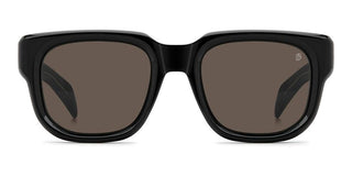 David Beckham Db 7146/s Men Black Squared Sunglasses