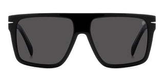 David Beckham Db 7149/s Men Black Squared Sunglasses