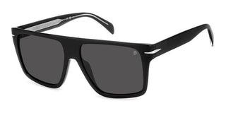 David Beckham Db 7149/s Men Black Squared Sunglasses