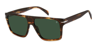 David Beckham Db 7149/s Men Havana Squared Sunglasses