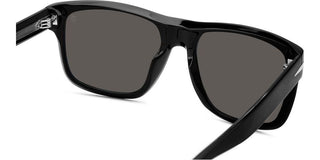 David Beckham Db 7150/s Men Black Rectangle Sunglasses