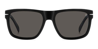 David Beckham Db 7150/s Men Black Rectangle Sunglasses