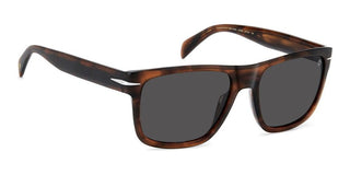 David Beckham Db 7150/s Men Havana Rectangle Sunglasses
