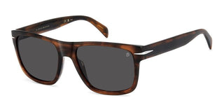 David Beckham Db 7150/s Men Havana Rectangle Sunglasses