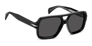 David Beckham Db 7151/s Men Black Squared Sunglasses