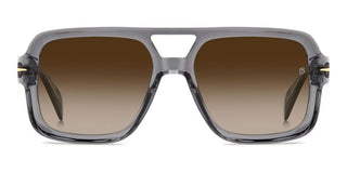 David Beckham Db 7151/s Men Grey Squared Sunglasses