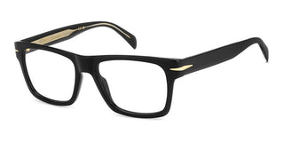 David Beckham DB 7155 men Black Rectangle Eyeglasses