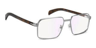 David Beckham Db 7166 Men Ruthenium Squared Eyeglasses