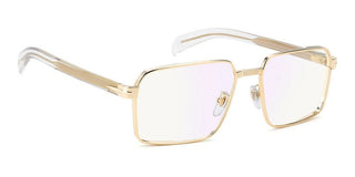 David Beckham Db 7166 Men Gold Squared Eyeglasses