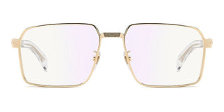 David Beckham Db 7166 Men Gold Squared Eyeglasses