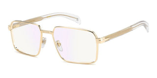David Beckham Db 7166 Men Gold Squared Eyeglasses