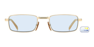 David Beckham Db 99/origami Men Gold Rectangle Sunglasses