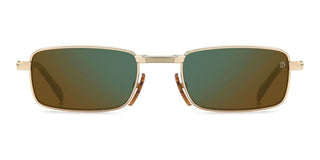 David Beckham Db 99/origami Men Gold Rectangle Sunglasses