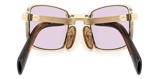 David Beckham Db 99/origami Men Gold Rectangle Sunglasses