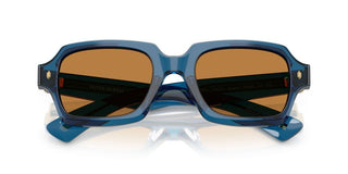 Oliver Peoples Devaney Ov 5539su Women Blue Rectangle Sunglasses