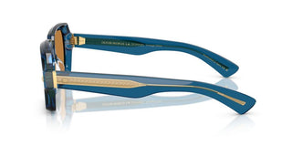 Oliver Peoples Devaney Ov 5539su Women Blue Rectangle Sunglasses