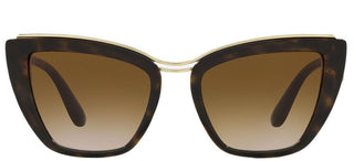 Dolce & Gabbana DEVOTION DG 6144 women Havana Cat Eye Sunglasses