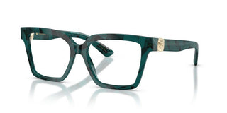 Dolce & Gabbana DG3395 women Green Squared Eyeglasses