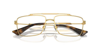 Dolce & Gabbana Dg 1354 Men Gold Rectangle Eyeglasses