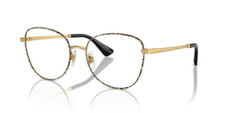 Dolce & Gabbana Dg 1355 Women Gold Geometric Eyeglasses