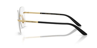 Dolce & Gabbana DG 1360 women Gold Square Eyeglasses