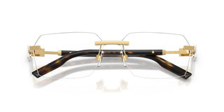 Dolce & Gabbana DG 1361 men Gold Rectangle Eyeglasses