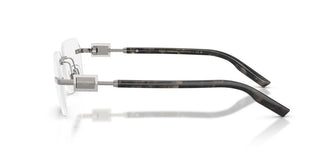 Dolce & Gabbana DG 1361 men Silver Rectangle Eyeglasses