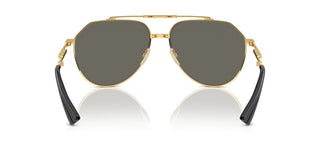 Dolce & Gabbana Dg 2302 Men Gold Pilot Sunglasses