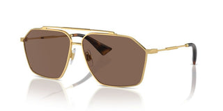 Dolce & Gabbana Dg 2303 Men Gold Pilot Sunglasses