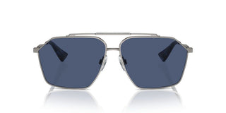 Dolce & Gabbana Dg 2303 Men Silver Pilot Sunglasses