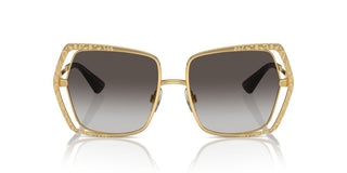 Dolce & Gabbana Dg 2306 Women Gold Oversize Sunglasses