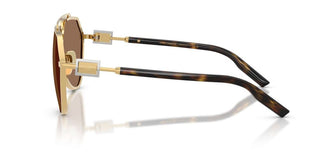 Dolce & Gabbana Dg 2315 Men Gold Pilot Sunglasses