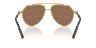 Dolce & Gabbana Dg 2315 Men Gold Pilot Sunglasses