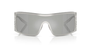 Dolce & Gabbana Dg 2317 Women Silver Shield Sunglasses