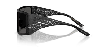 Dolce & Gabbana Dg 2317 Women Black Shield Sunglasses