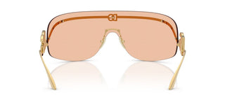 Dolce & Gabbana Dg 2320 Women Gold Shield Sunglasses
