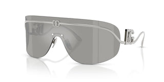Dolce & Gabbana Dg 2320 Women Silver Shield Sunglasses