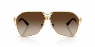 Dolce & Gabbana DG 2326 women Gold Pilot Sunglasses