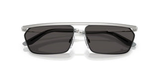 Dolce & Gabbana DG 2327 men Silver Rectangle Sunglasses