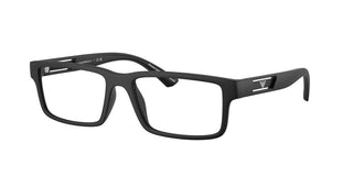 Emporio Armani DG 3278 men Black Rectangle Eyeglasses